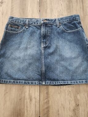DKNY Jean Skirt Women’s Size 13 Mid-Rise 100% Cotton